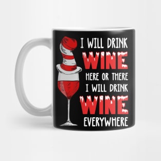 I Will Drink Wine Christmas Mug